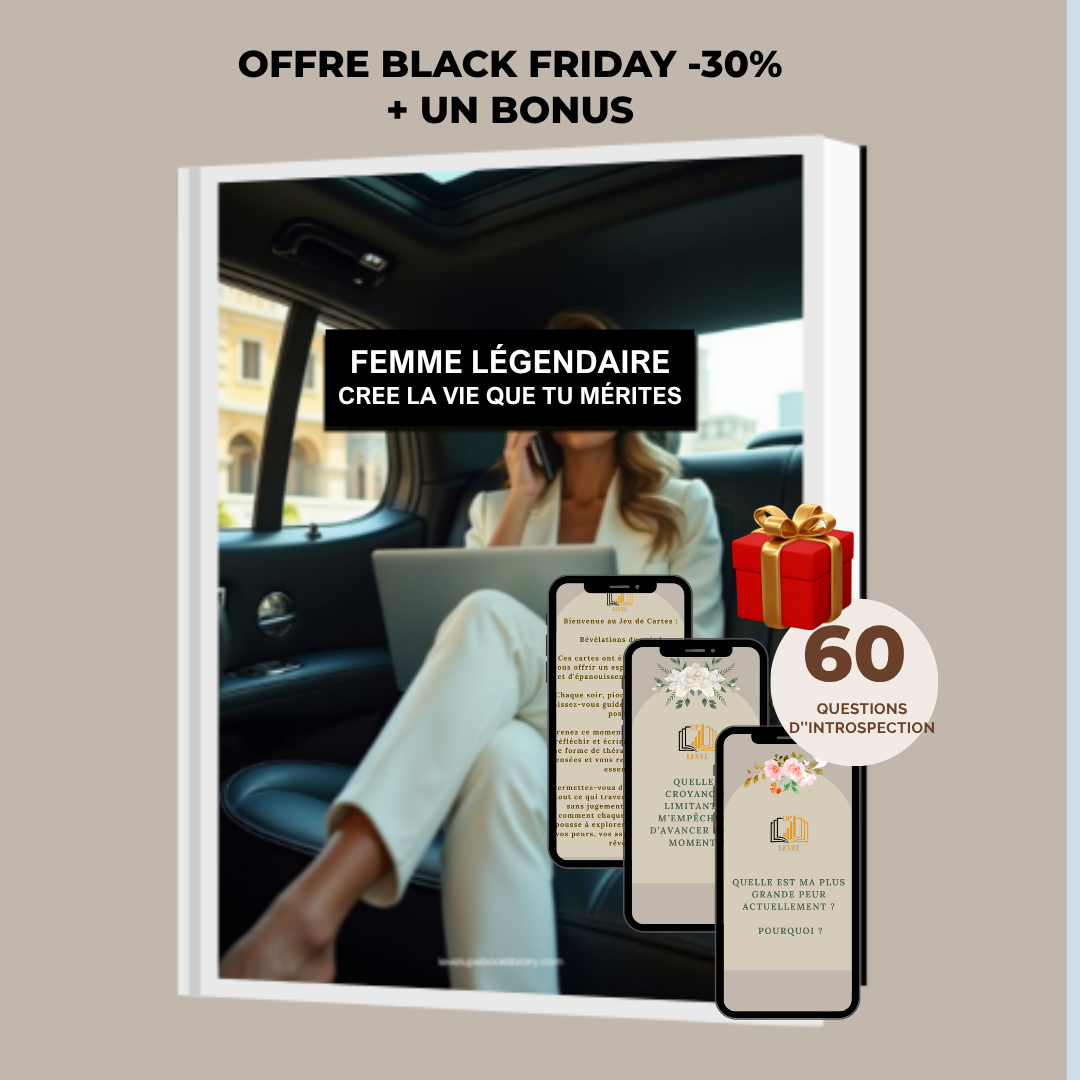 Femme Légendaire — Le Guide de Transformation Intérieure qui Réveille ton Pouvoir et Change ta Vie.